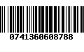 Código de Barras 0741360608788