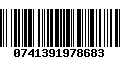 Código de Barras 0741391978683