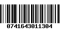 Código de Barras 0741643011304