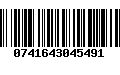 Código de Barras 0741643045491
