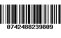 Código de Barras 0742488239809