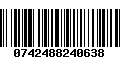 Código de Barras 0742488240638