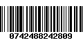 Código de Barras 0742488242809