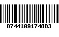 Código de Barras 0744109174803