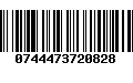 Código de Barras 0744473720828