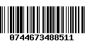 Código de Barras 0744673488511