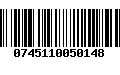 Código de Barras 0745110050148