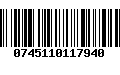 Código de Barras 0745110117940