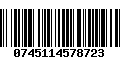 Código de Barras 0745114578723
