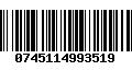 Código de Barras 0745114993519