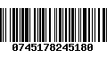 Código de Barras 0745178245180