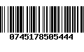 Código de Barras 0745178505444