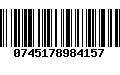 Código de Barras 0745178984157