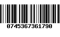 Código de Barras 0745367361790