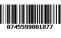 Código de Barras 0745599001877