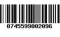 Código de Barras 0745599002096