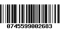 Código de Barras 0745599002683