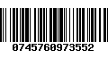 Código de Barras 0745760973552