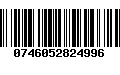 Código de Barras 0746052824996