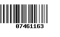 Código de Barras 07461163