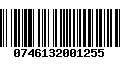 Código de Barras 0746132001255