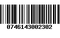 Código de Barras 0746143002302