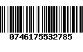 Código de Barras 0746175532785