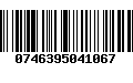 Código de Barras 0746395041067