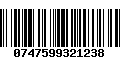 Código de Barras 0747599321238