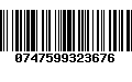 Código de Barras 0747599323676