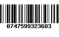 Código de Barras 0747599323683
