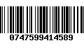 Código de Barras 0747599414589