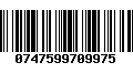 Código de Barras 0747599709975