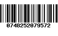 Código de Barras 0748252079572