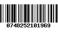 Código de Barras 0748252101969