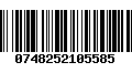 Código de Barras 0748252105585