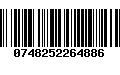 Código de Barras 0748252264886