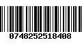 Código de Barras 0748252518408