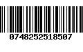 Código de Barras 0748252518507