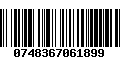 Código de Barras 0748367061899