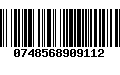 Código de Barras 0748568909112