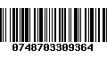 Código de Barras 0748703309364