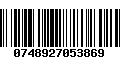 Código de Barras 0748927053869