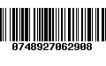 Código de Barras 0748927062908