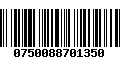 Código de Barras 0750088701350