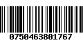 Código de Barras 0750463801767