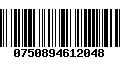Código de Barras 0750894612048