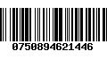 Código de Barras 0750894621446