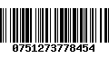 Código de Barras 0751273778454