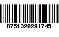 Código de Barras 0751320291745